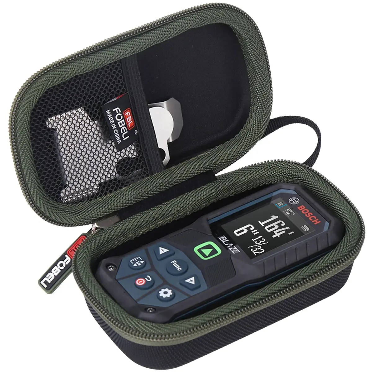 FBLFOBELI Hard Case for BOSCH GLM165-25G GLM165-27CGL Laser Measure | Shockproof & Water-Resistant - main product image