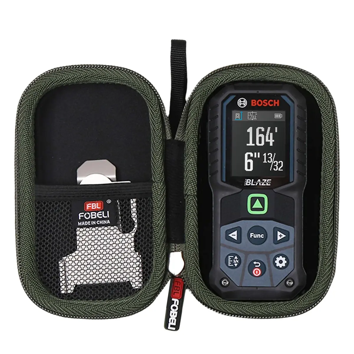 FBLFOBELI Hard Case for BOSCH GLM165-25G GLM165-27CGL Laser Measure | Shockproof & Water-Resistant - view 2