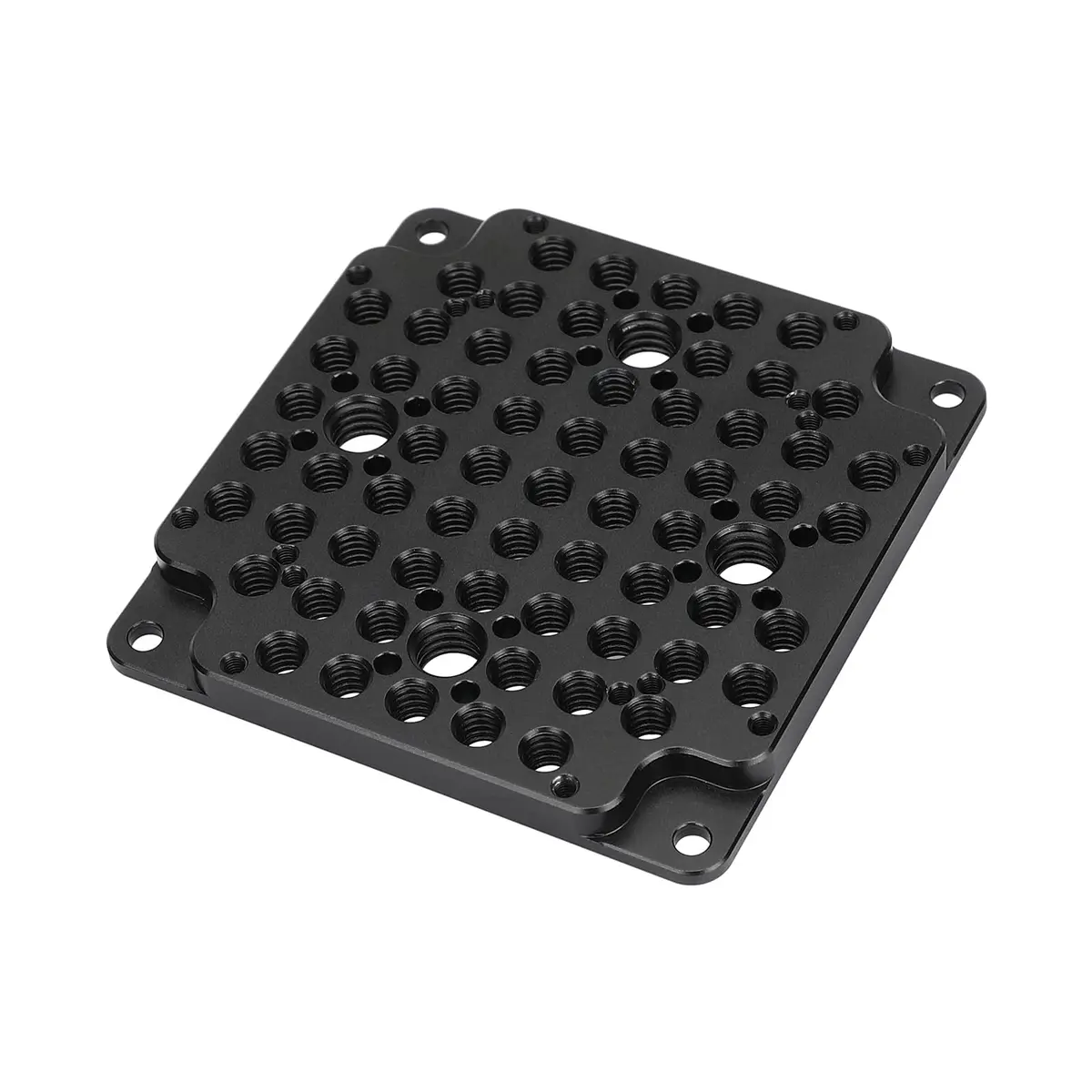 CAMVATE Cheese Mounting Plate Compatible with Standard 75mm VESA Mount | Aluminum, Multipurpose, 85mm x 85mm - main product image
