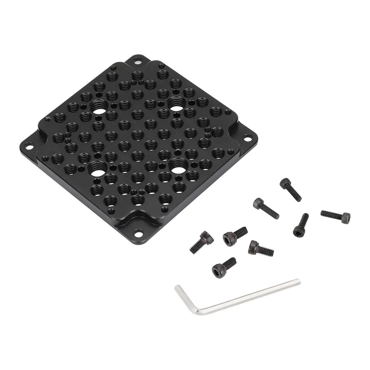 CAMVATE Cheese Mounting Plate Compatible with Standard 75mm VESA Mount | Aluminum, Multipurpose, 85mm x 85mm - view 5