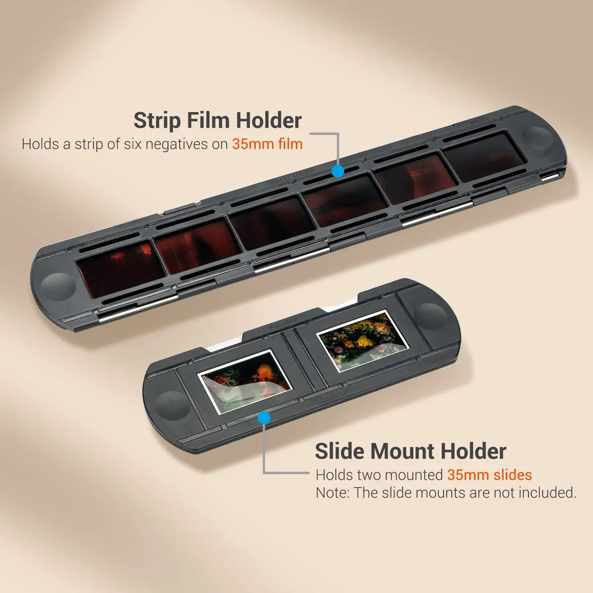 Kiorafoto JJC ES-2 Film Digitizing Adapter Set Kit | Converts 35mm Negatives & Slides to Digital Files - view 6