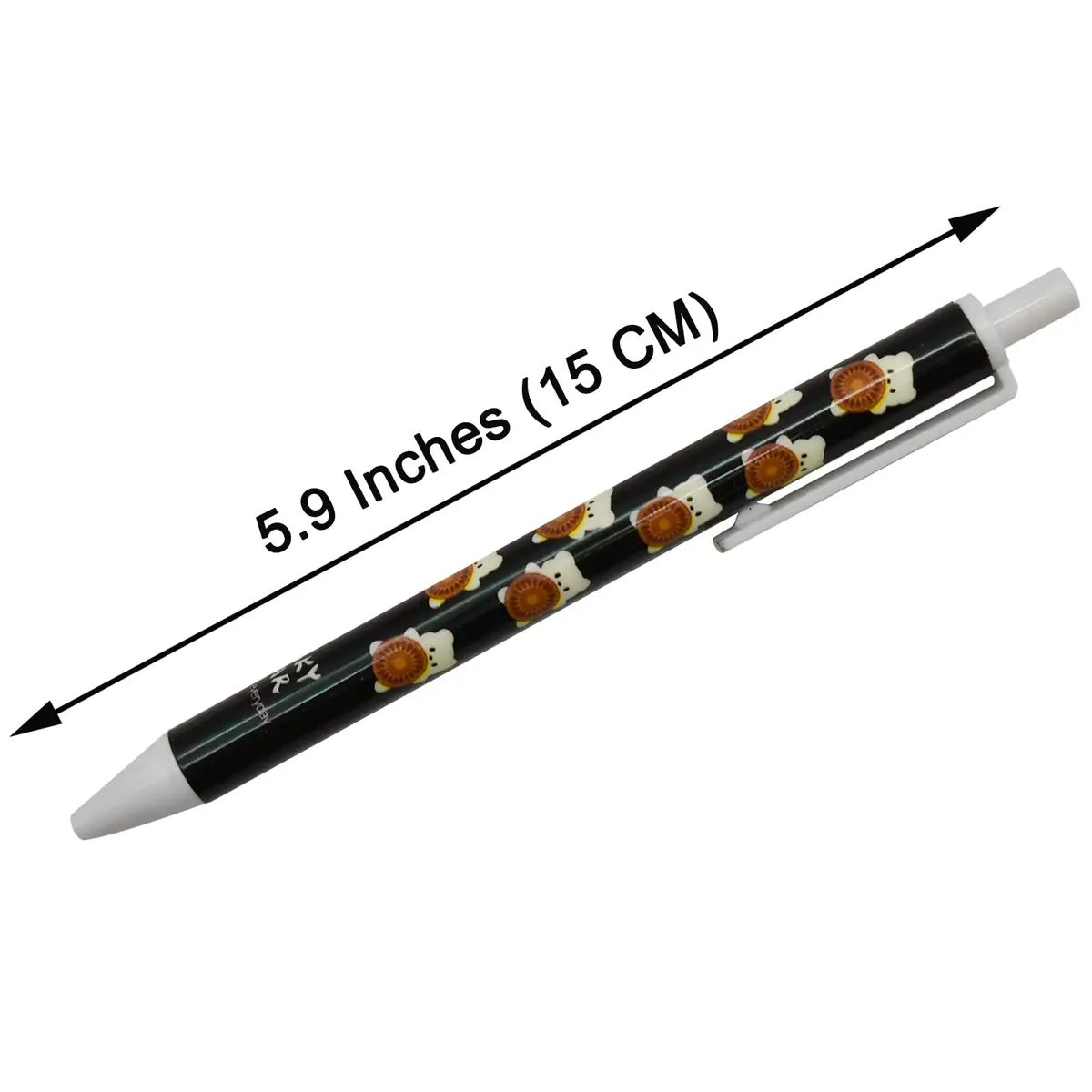 Maydahui 12 PCS Cute Bear Gel Pen Cartoon Girl Cookies | Smooth Ink, 0.5mm Fine Point, Retractable, Multicolor, Animal Design - view 2