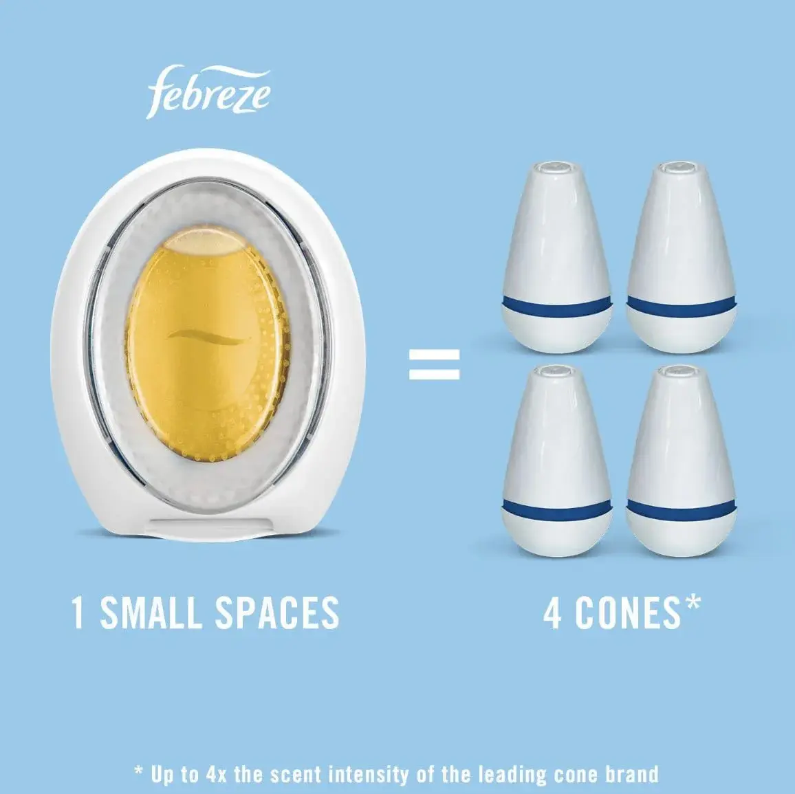 Febreze SMALL SPACES Air Freshener Fresh-Harvest Pumpkin, 7.5ml | Odor Eliminating Device for Small Rooms - view 5