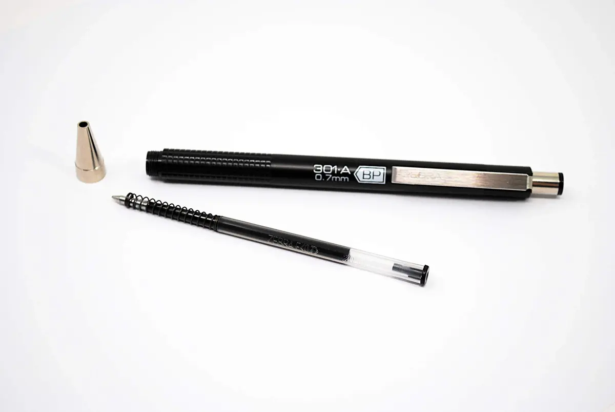 Zebra Pen Black Ballpoint Pen Refill 0.7mm Fine Point, 10-Pack | Smooth Ink Flow for Students & Office - view 2