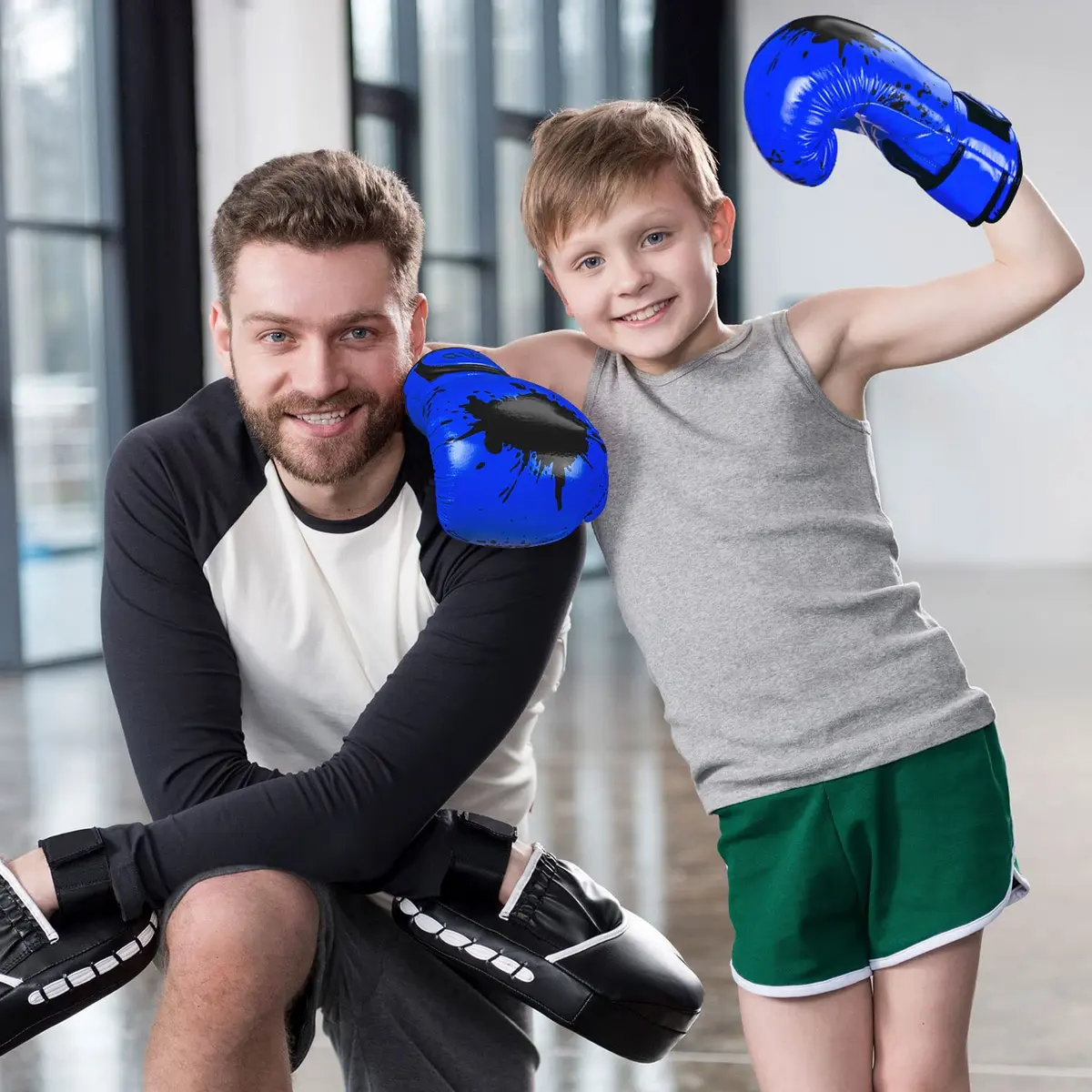 Grosee Kids Boxing Glove 8 oz | Durable PU Leather & Cotton, Youth Sparring Gloves for Punching Bag & Kickboxing - view 9