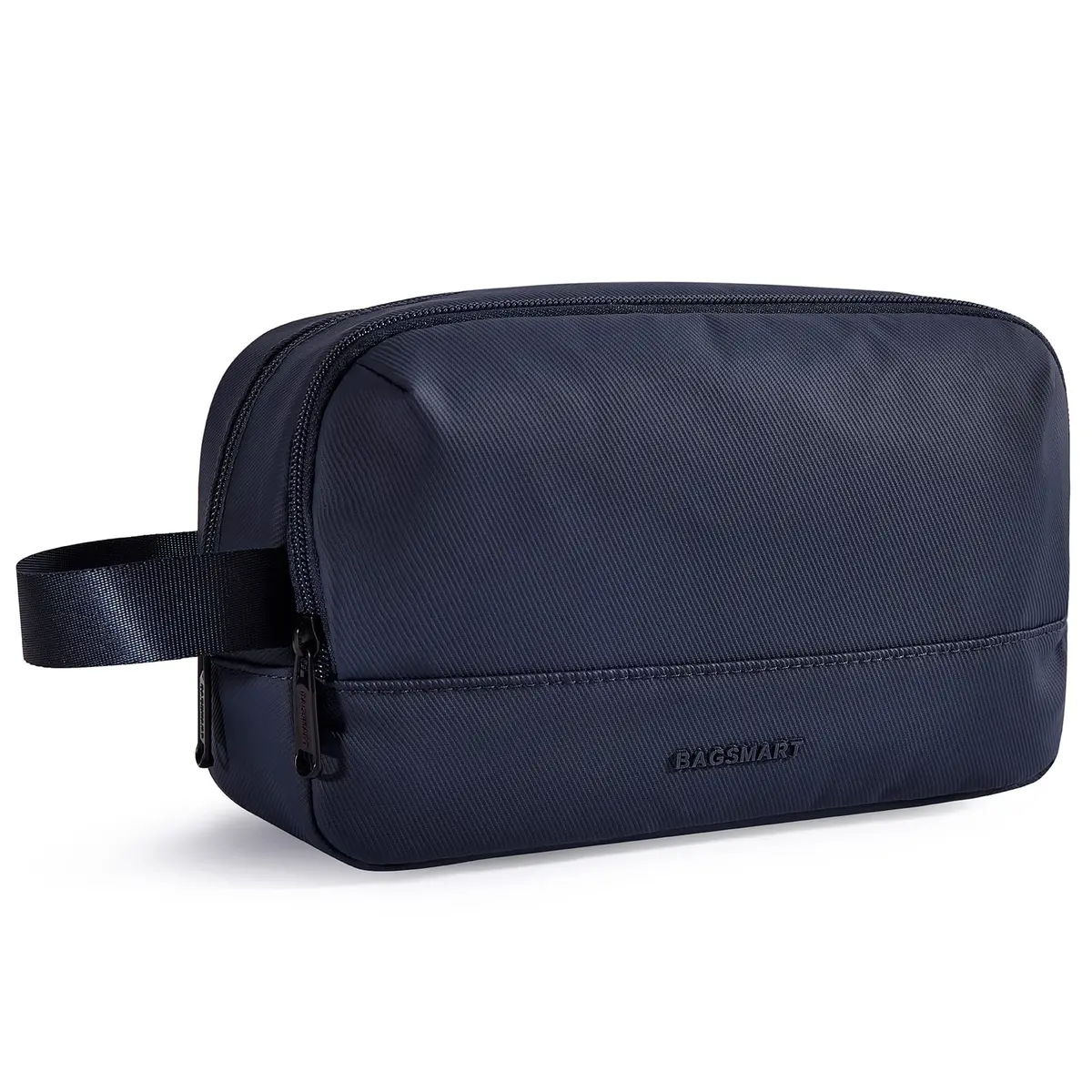 BAGSMART Travel Toiletry Bag for Men, Dopp Kit Water Resistant Navy-Medium | Spacious & Water-Resistant - main product image
