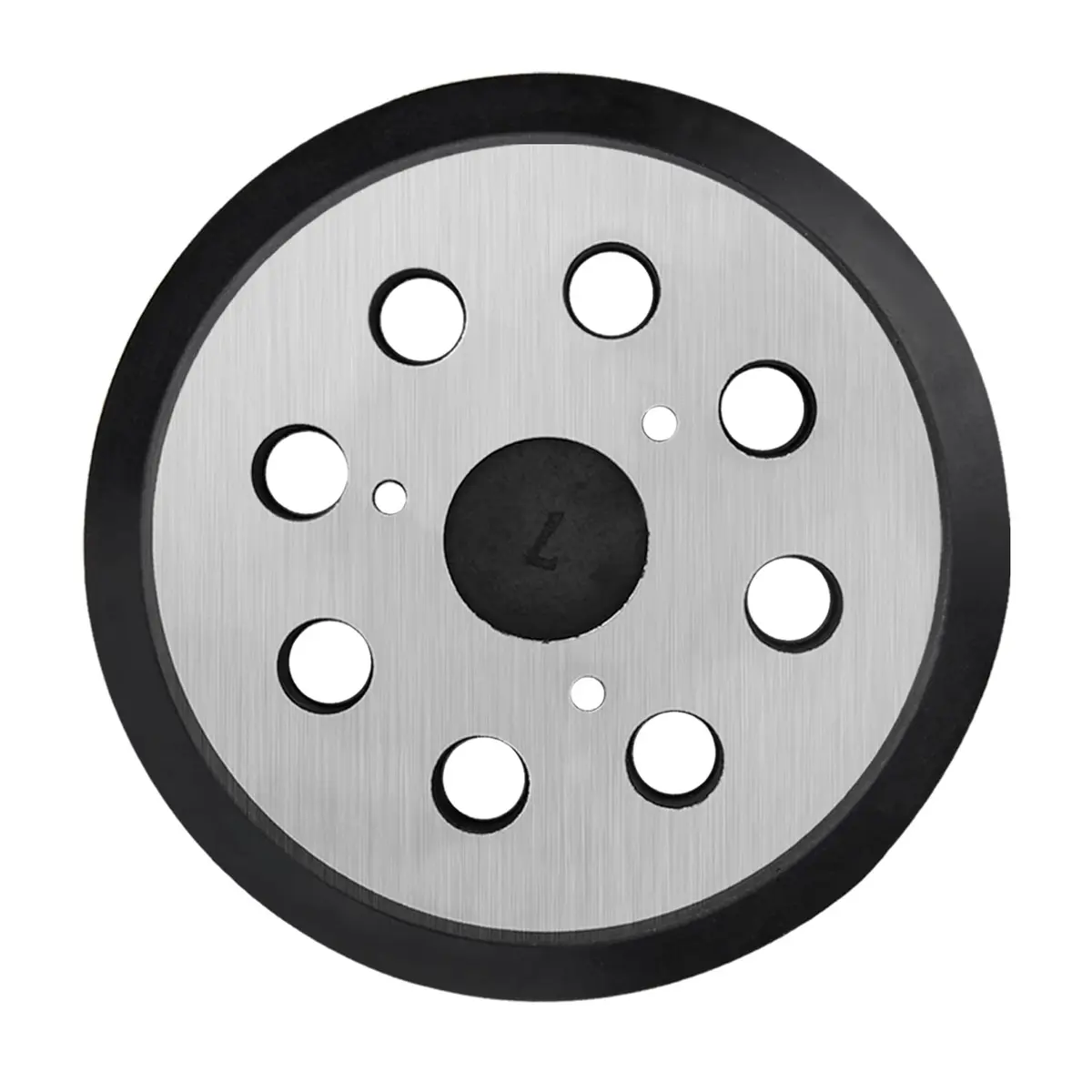 Gnellkoor 5 Inch Orbital Sander Pad Replacement | 8 Dust Holes, 3 Screw Holes, 1 Inch Arbor - main product image