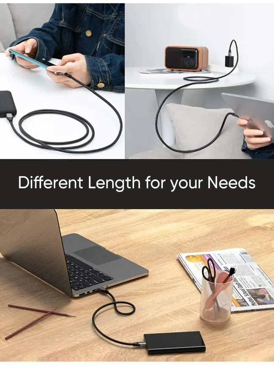 CableCreation USB-A 3.2 Gen 2 to USB-C Cable 0.5m (1.6FT) | 10Gbps Data Transfer & 3A Fast Charging - view 5