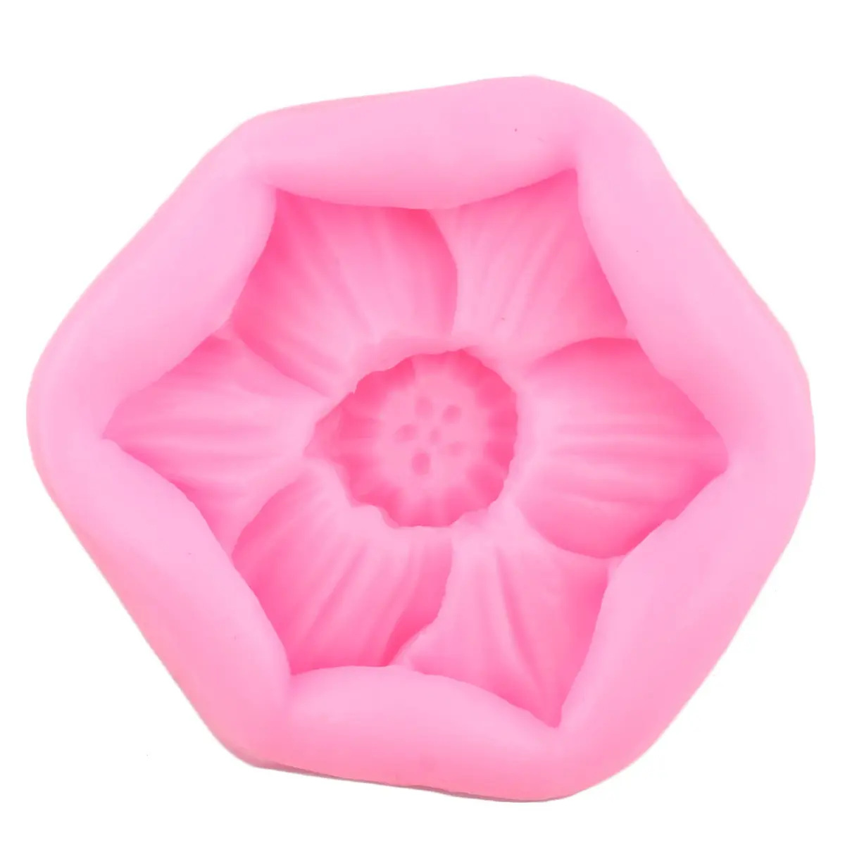 ZiXiang Flower Silicone Molds Set of 4 | Food Grade Plumeria Orchid Fondant Molds for Cake Decorating - view 9