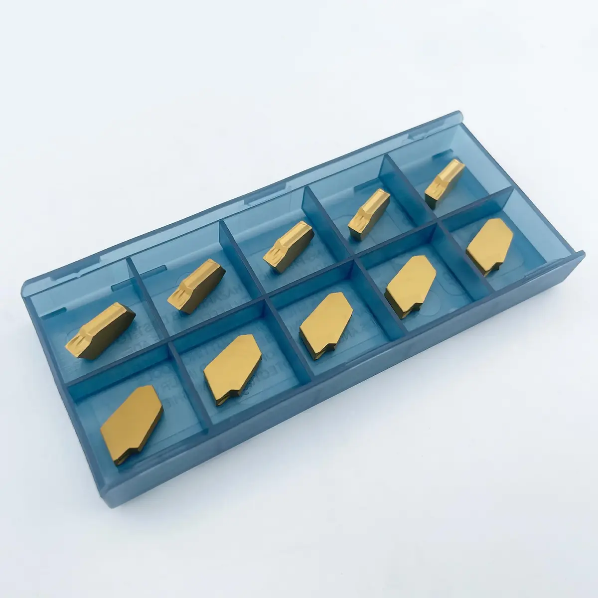 CDBP GTN-3 (SP300) Carbide Inserts 3.0mm | CNC Steel Grooving Parting Tool Yellow Coating - view 5