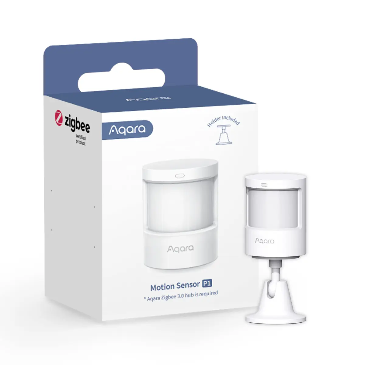 Aqara Zigbee 3.0 Motion Sensor P1 1 Pack | 5-Year Battery, 170° View, Configurable Timeout - main product image