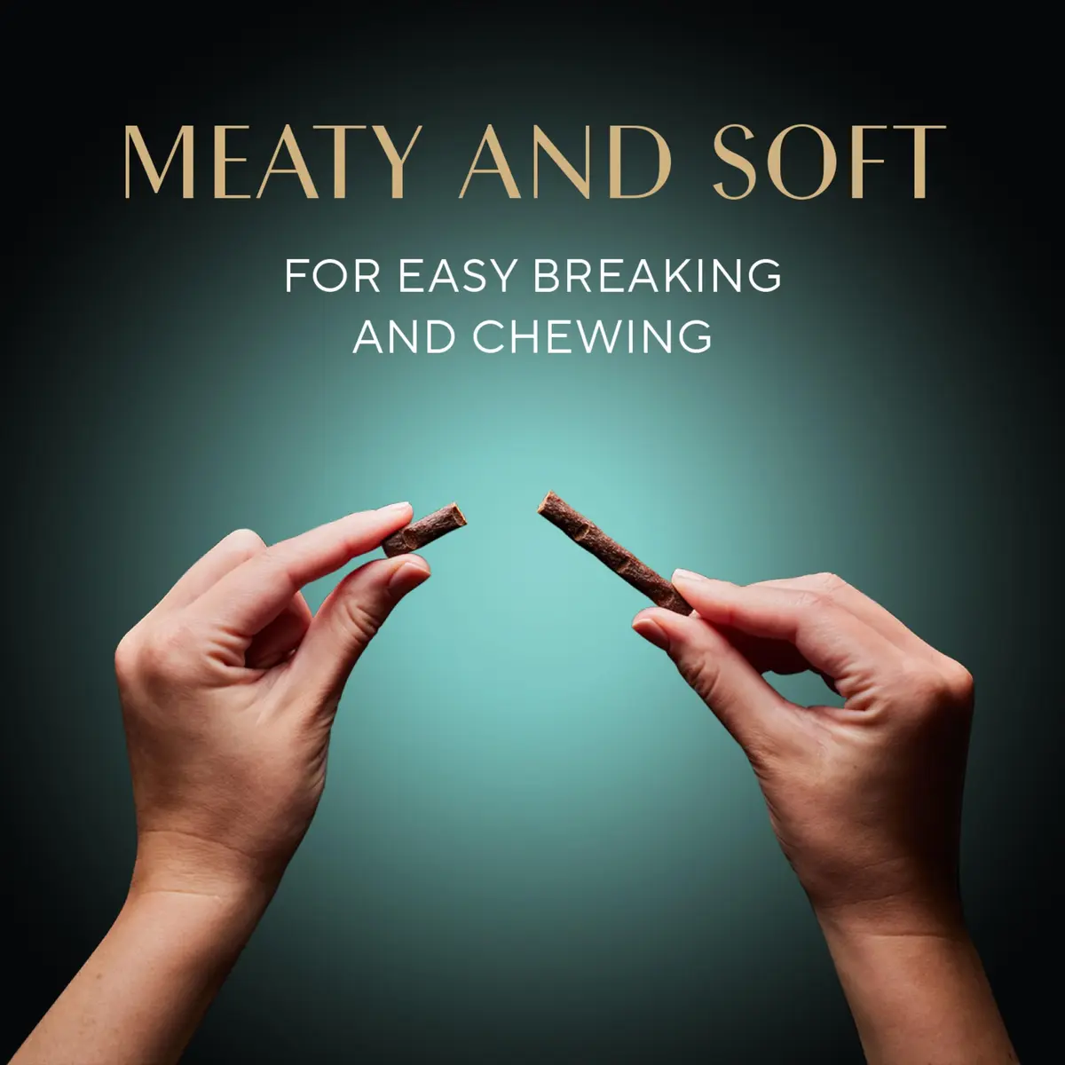 Sheba Meaty Tender Sticks Cat Treats, Chicken, Salmon & Tuna | Soft, Real Meat, 70 Count - view 2