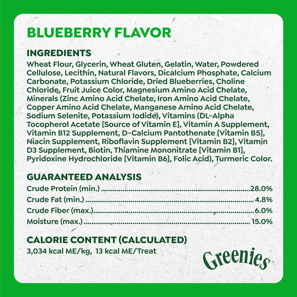 Greenies Dog Treats, Blueberry Flavor, 1.5 Pound | Chewy, Natural, 13 Calories - view 4