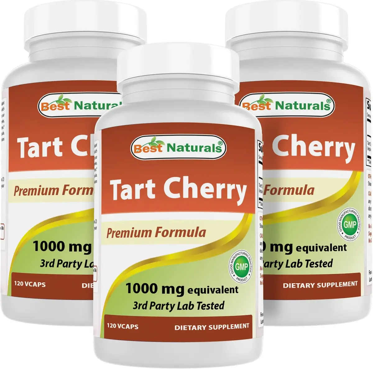 Best Naturals Tart Cherry Extract 1000 mg 360 Capsules | Antioxidant & Anti-inflammatory Support - main product image