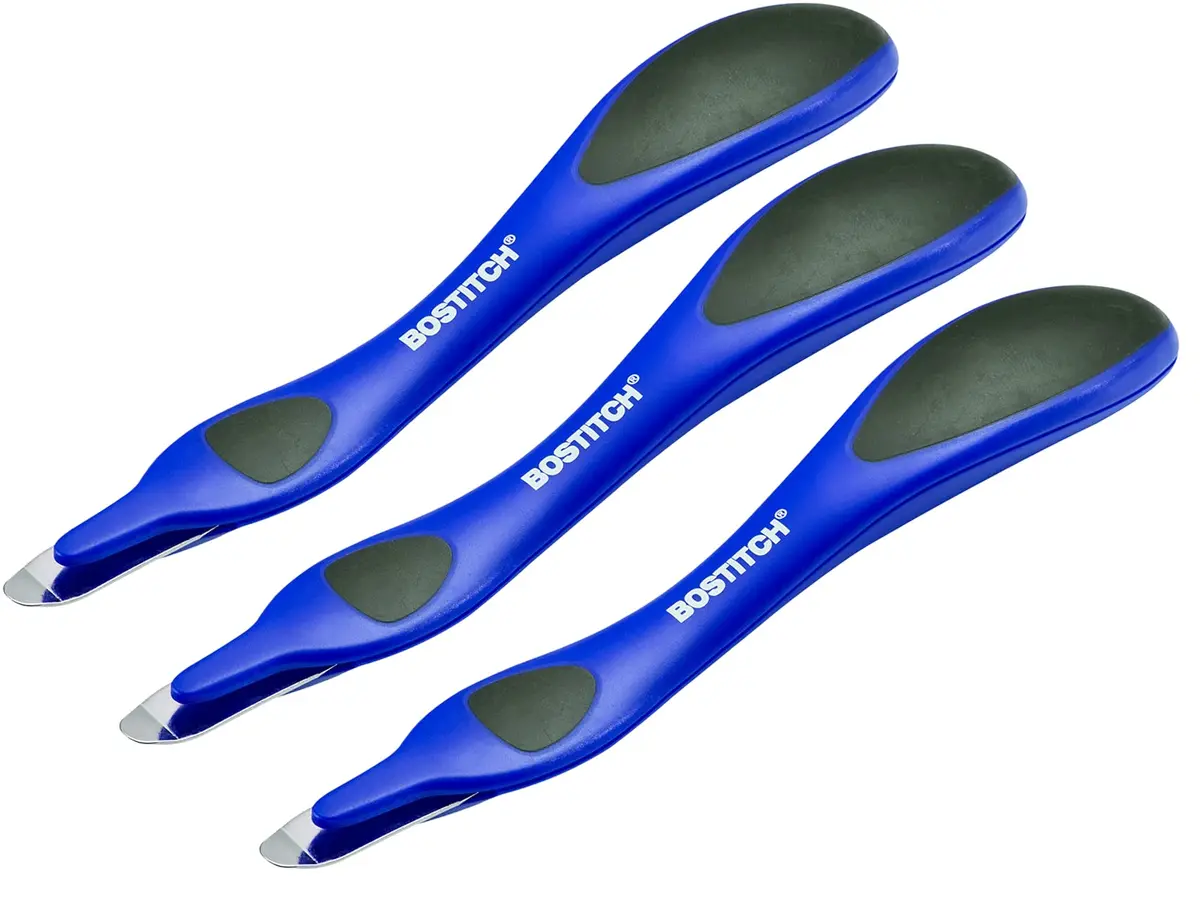 Bostitch Office Professional Easy Staple Remover 3-Pack | Magnetic Tip, Push-Style Mechanism - main product image