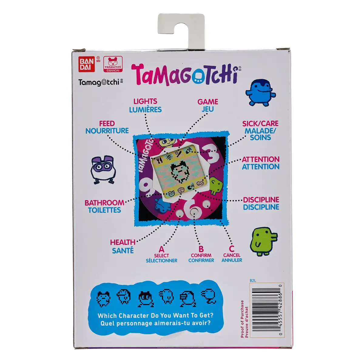 Tamagotchi Original Sakura Electronic Pet | Retro Flower Shell, Gen 2 Programming, Ages 8+ - view 8