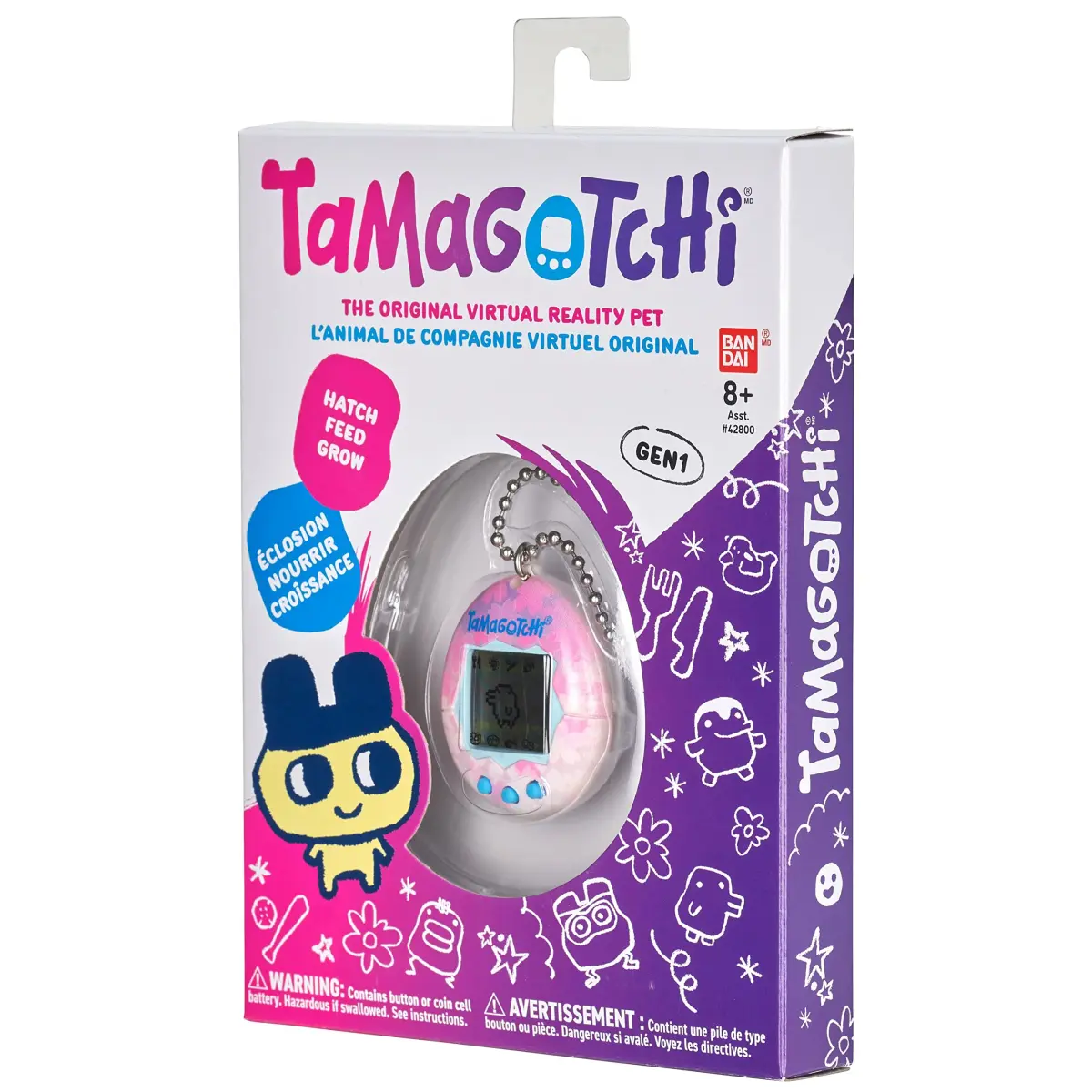 Tamagotchi Original Sakura Electronic Pet | Retro Flower Shell, Gen 2 Programming, Ages 8+ - view 9