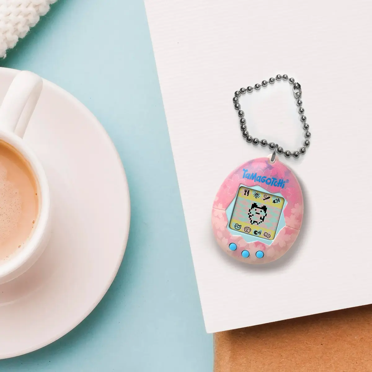 Tamagotchi Original Sakura Electronic Pet | Retro Flower Shell, Gen 2 Programming, Ages 8+ - view 3