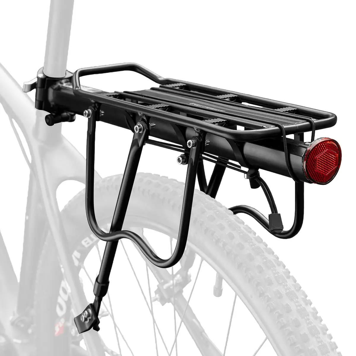 ROCKBROS Rear Bike Rack Adjustable 165 lbs Capacity | Tool-Free Quick-Release Bike Back Rack - main product image