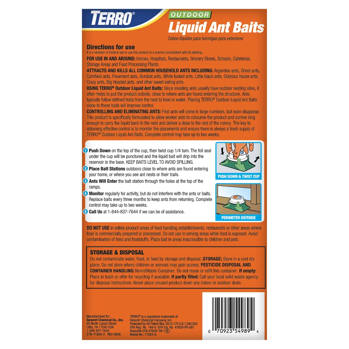 Terro Pesticide Liquid Ant Bait Killer & Trap - 8 Bait Stations | Kills Household Ants - view 9