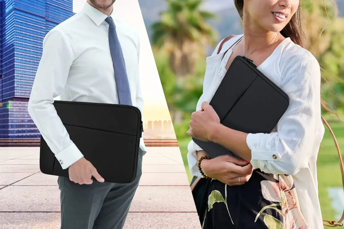 BOOEUDI Laptop Sleeve 15.6 inch Shockproof Protective Cover | Slim, Stylish & Durable - view 7