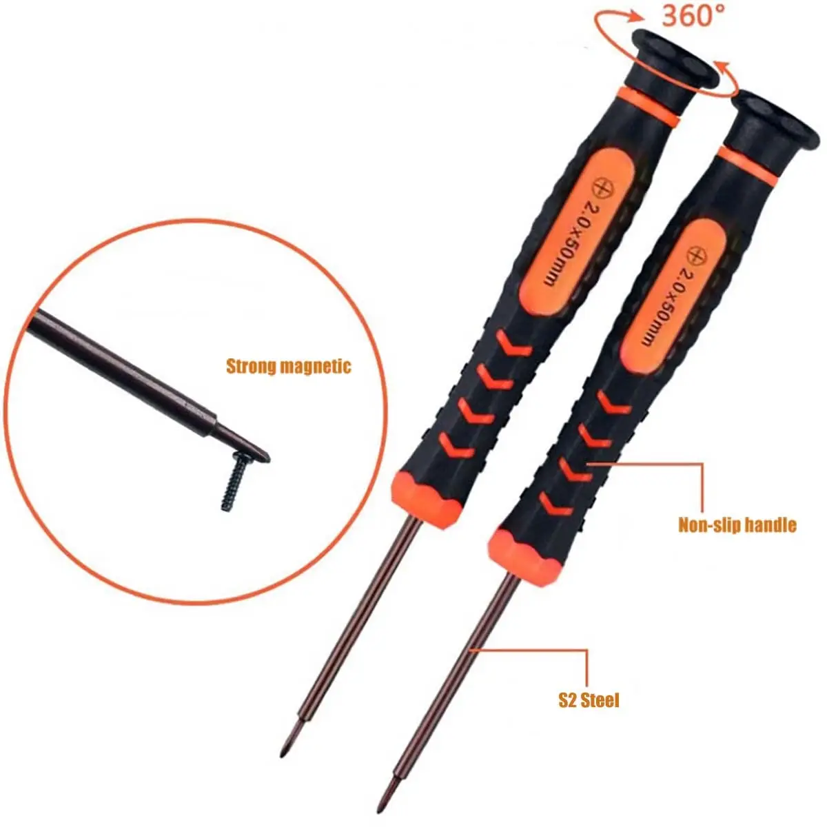 UYXiNONE Screwdriver Set for PS5 PS4 PS3 | Durable S2 Steel, Magnetic, Wide Application - view 4