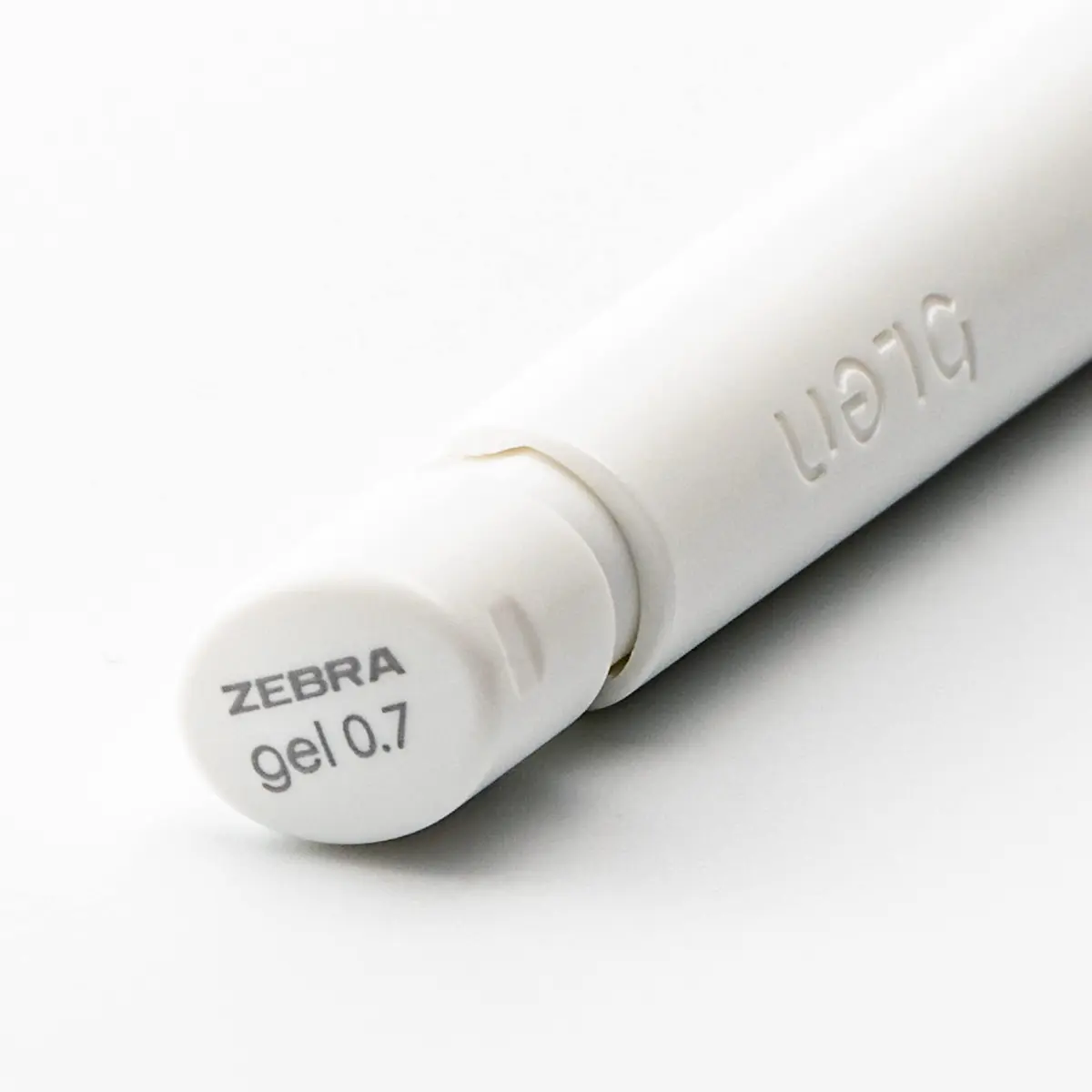 Zebra Pen bLen White Retractable Gel Pen, Black Ink, 0.7mm, 12-Pack | Smooth Ink Flow Writing Instrument - view 6