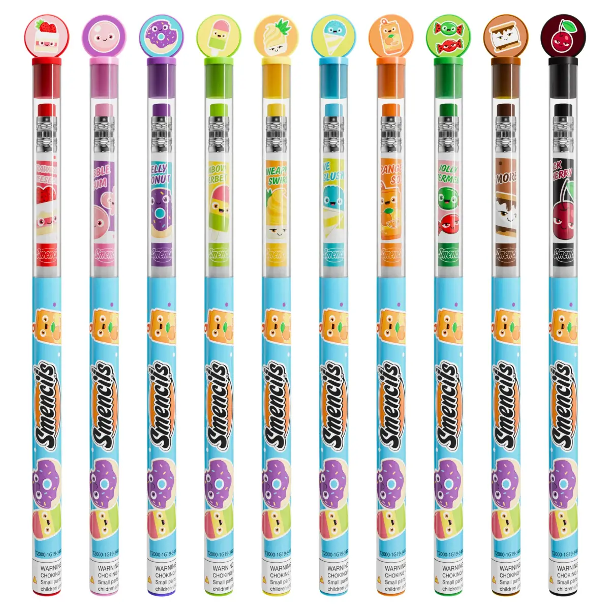 Scentco Graphite Smencils (2 Pack) HB #2 Scented Pencils, 20 Count | Recycled Newspaper & Long-Lasting Scents - view 4