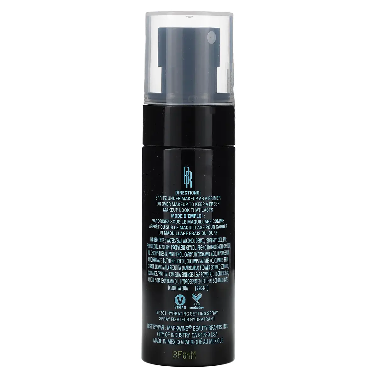 Black Radiance Hydrating Setting Spray 156 ml (5.5 oz) | Locks Makeup for All-Day Dewy Finish - view 2