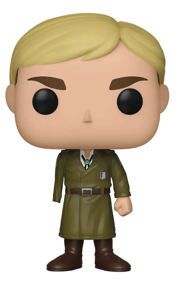 POP Attack on Titan Erwin Smith (One-Armed) Funko Pop! Vinyl Figure 9.5cm (3.75 inches) | Collectible Anime Figure - view 7