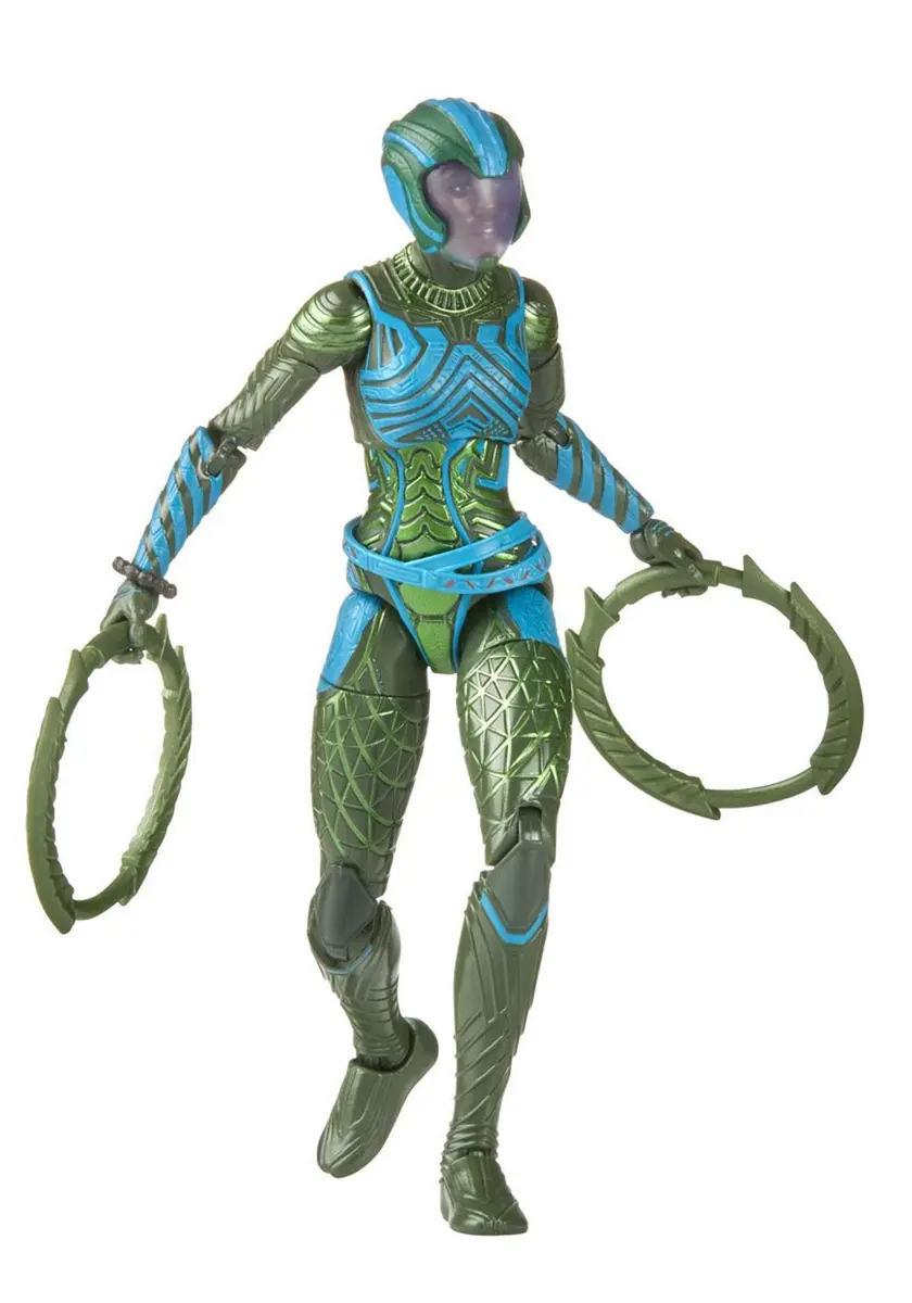 Marvel Legends Series Black Panther Wakanda Forever Nakia 6-Inch MCU Action Figure Toy, 5 Accessories, 1 Build-A-Figure Part - view 3