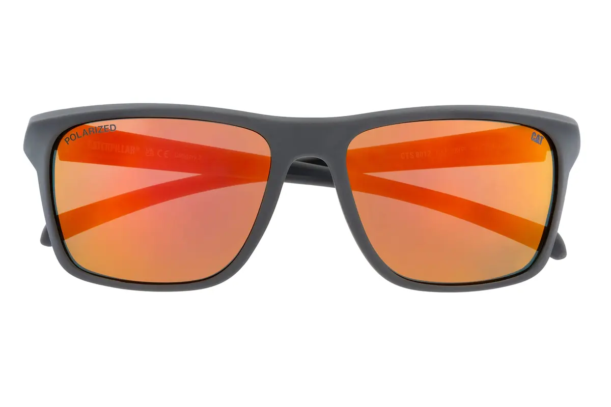 CAT 8012 Men's Square Polarized Sunglasses, 58mm | Durable, Lightweight Polycarbonate Frame - view 2