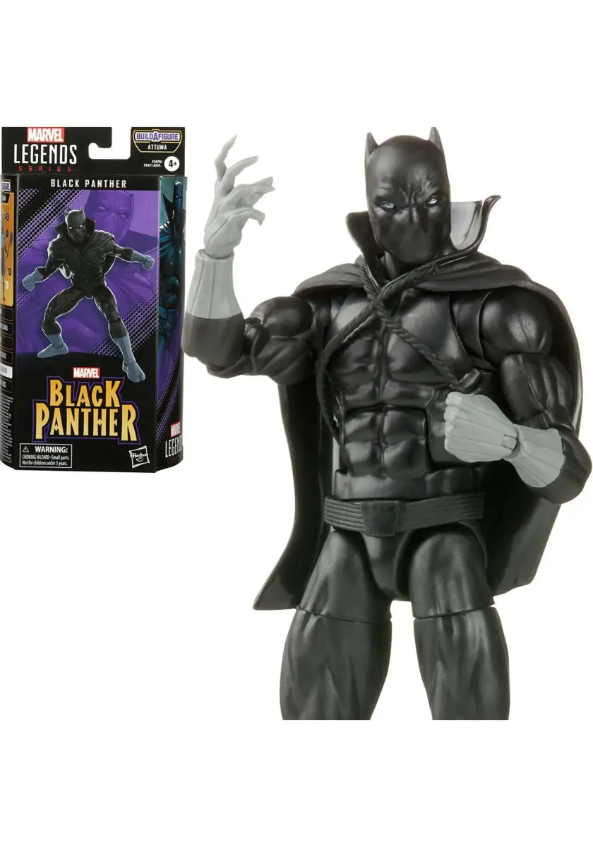Marvel Legends Series Classic Comics Black Panther 6-inch Action Figure Toy | 15.24 cm (6 inch) - main product image