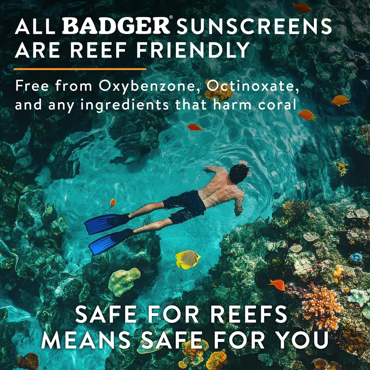Badger SPF 40 Sport Mineral Sunscreen Tin 142ml (4.8 Fl Oz) | Reef Safe, 80 Min Water Resistant, 98% Organic - view 5