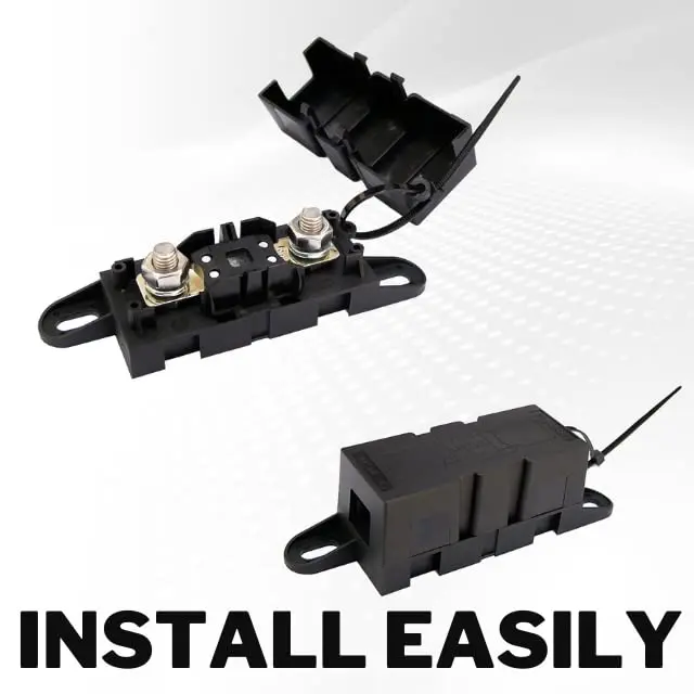 Parts PTT MEGA/AMG Bolt Fuse 40 Amp, 32V, 2000A @ 32VDC Interrupting Rating, Bolt Down, Automotive/Marine (2-Pack) - view 5