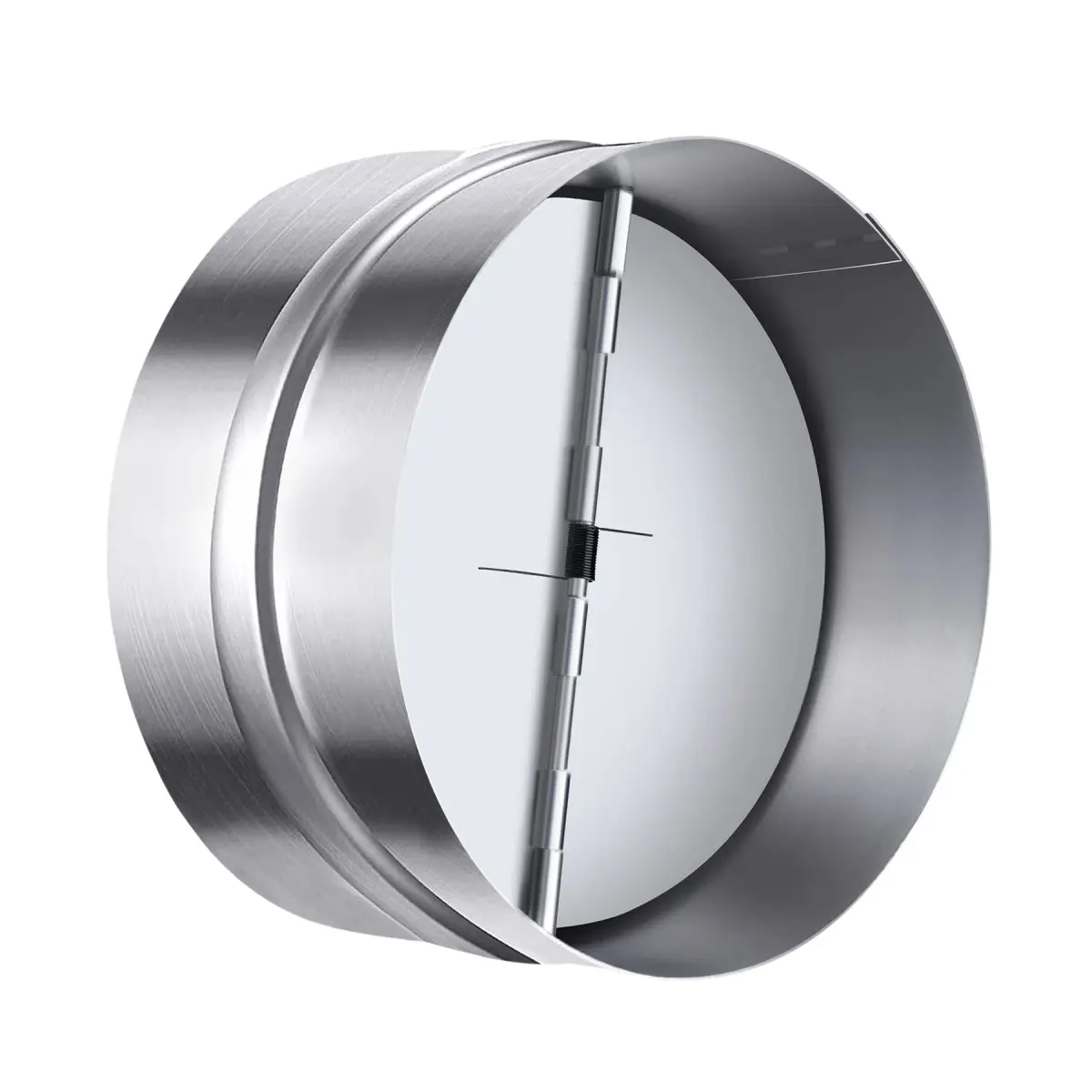 Miuwauer 6 Inch Backdraft Damper | Prevents Airflow When Fan is Off - main product image