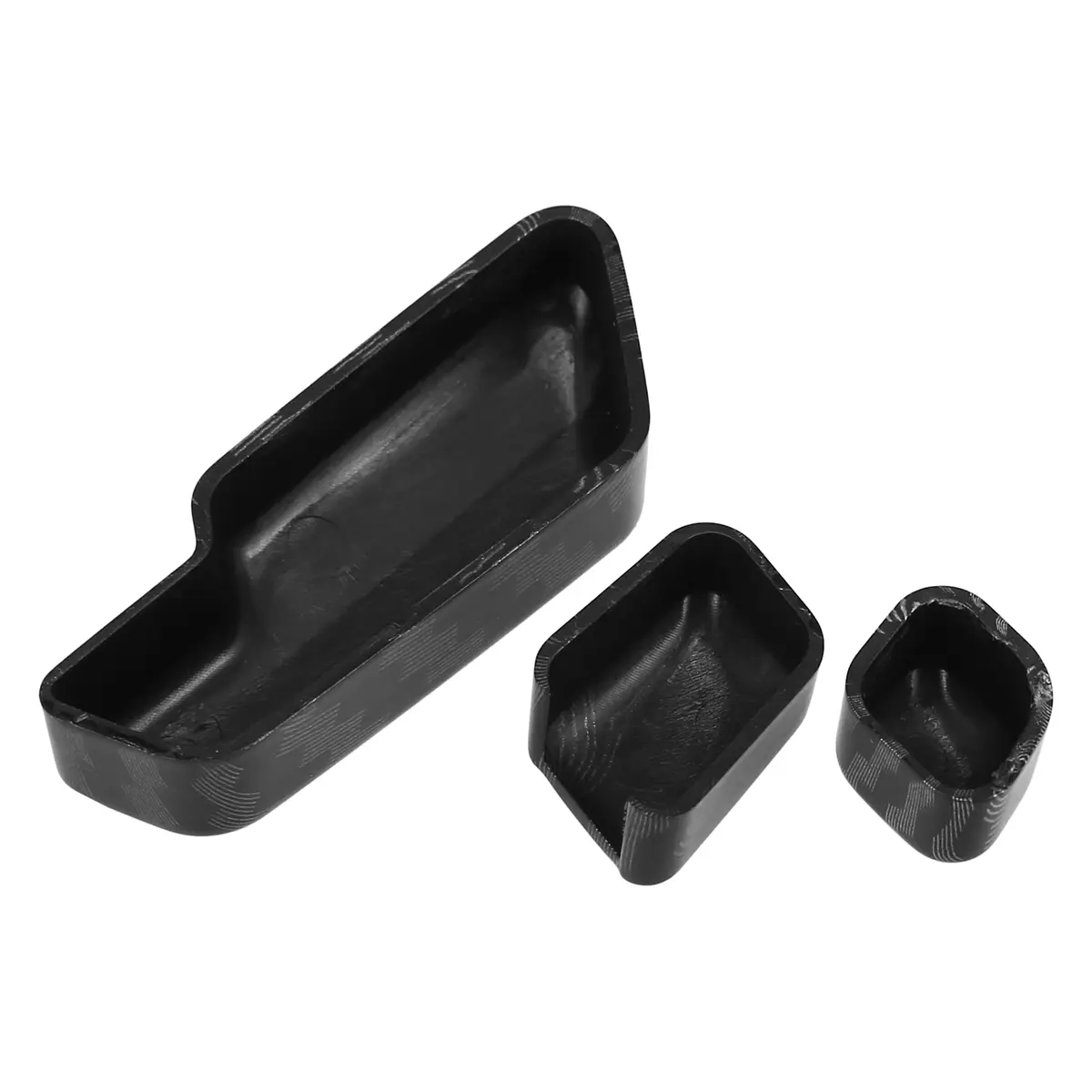 X AUTOHAUX Carbon Fiber Door Seat Adjust Button Cover for Mercedes W204 | Durable ABS, Easy Install - view 6