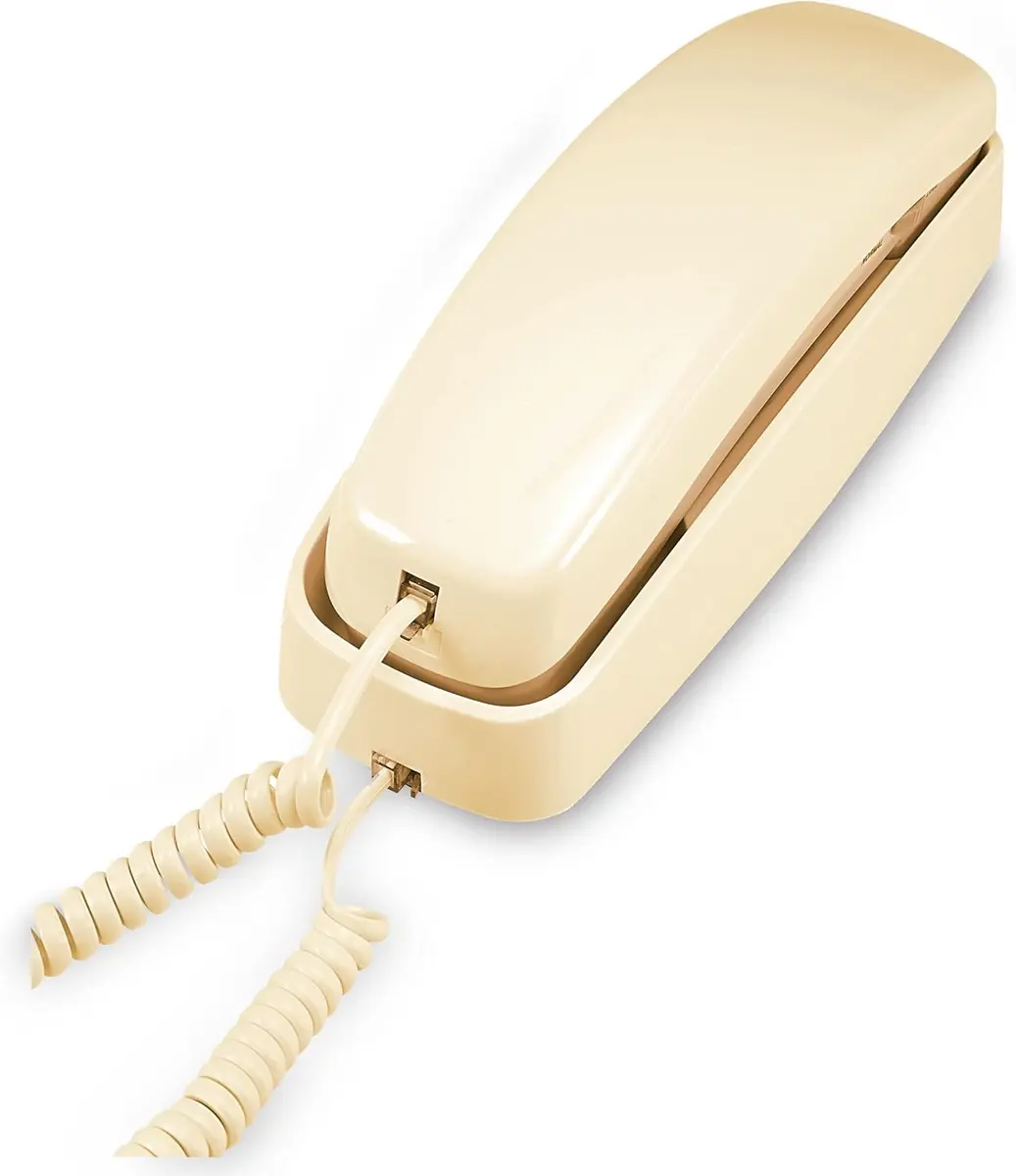 AT&T TRIMLINE 210 Corded Home Phone | No Power Needed, Wall Mountable, Lighted Big Buttons - main product image