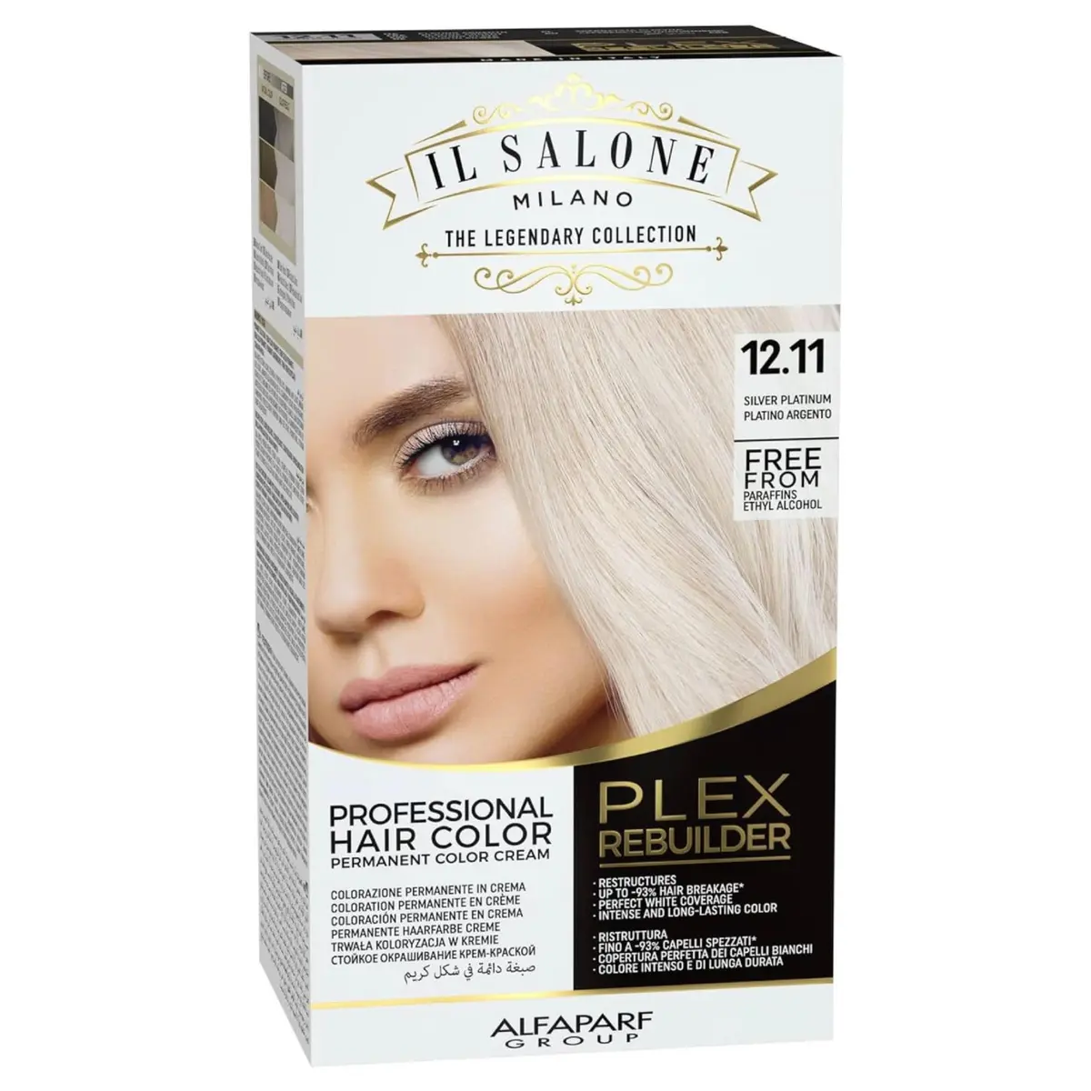 Il Salone Milano Plex Bond Rebuilder Permanent Hair Color Kit - 12.11 | Salon-Quality, Anti-Breakage, Long-Lasting (70-120 chars) - main product image