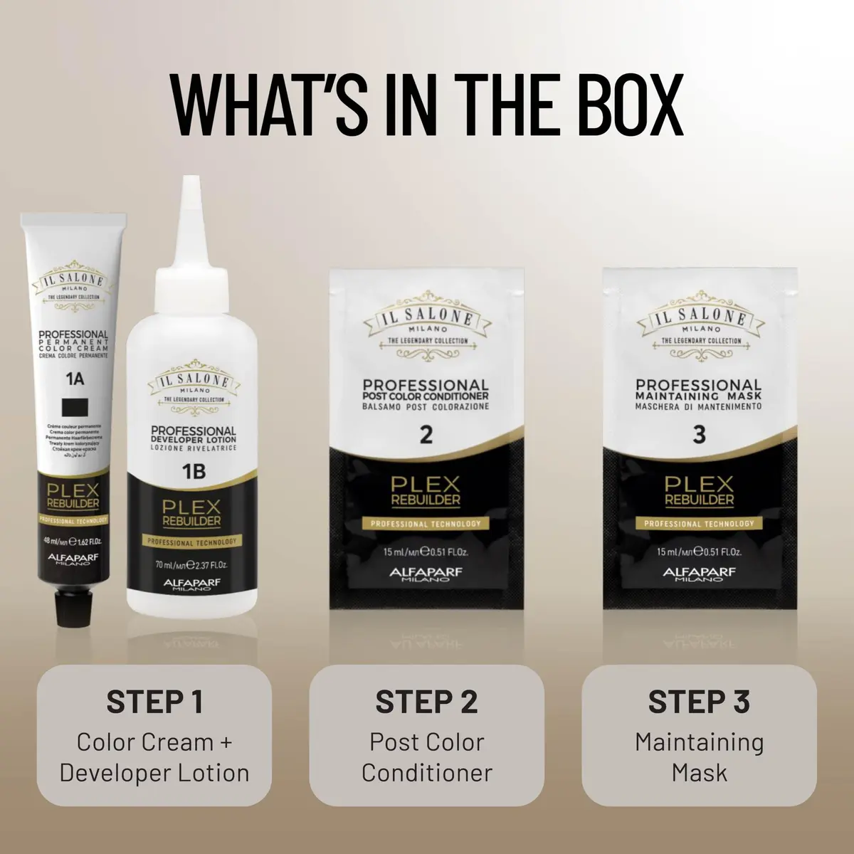 Il Salone Milano Plex Bond Rebuilder Permanent Hair Color Kit - 12.11 | Salon-Quality, Anti-Breakage, Long-Lasting (70-120 chars) - view 6