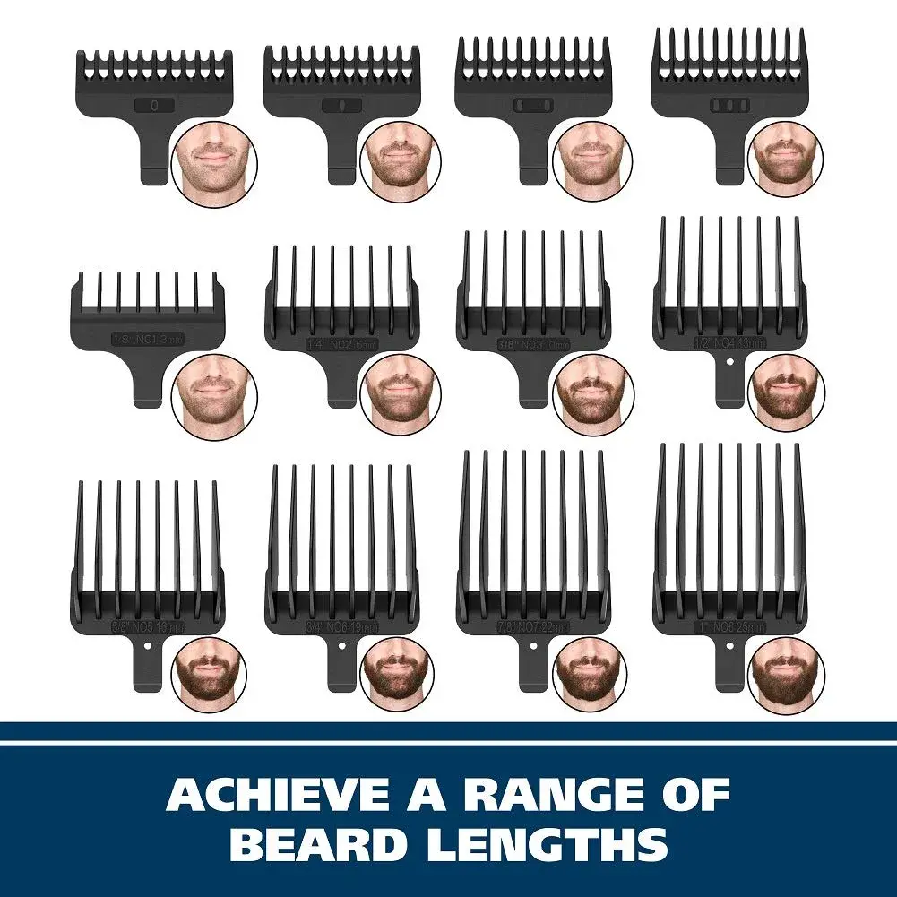 Wahl Stainless Steel Lithium Ion 2.0+ Slate Beard Trimmer for Men - Electric Shaver, Nose Ear Trimmer, Rechargeable All in One Men's Grooming Kit (Pack of 6) | 5-Year Limited Warranty - view 7