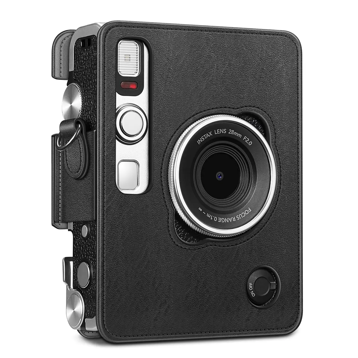 FINTIE Camera Case for Fujifilm Instax Mini EVO Camera with Strap | Premium Synthetic Leather, Protective & Convenient - view 5