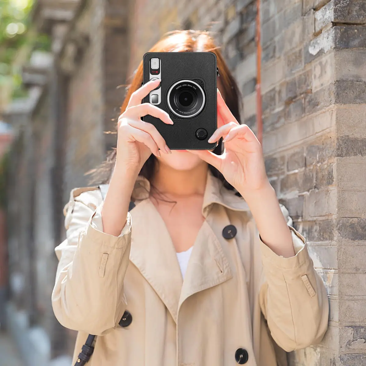FINTIE Camera Case for Fujifilm Instax Mini EVO Camera with Strap | Premium Synthetic Leather, Protective & Convenient - view 6