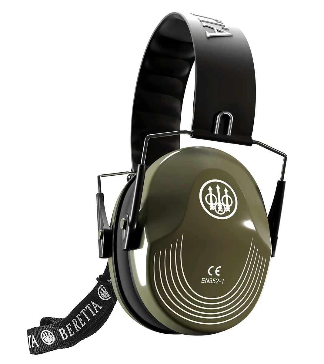 Beretta Unisex Safety Pro Earmuff Green | 25dB Noise Reduction Rating - main product image