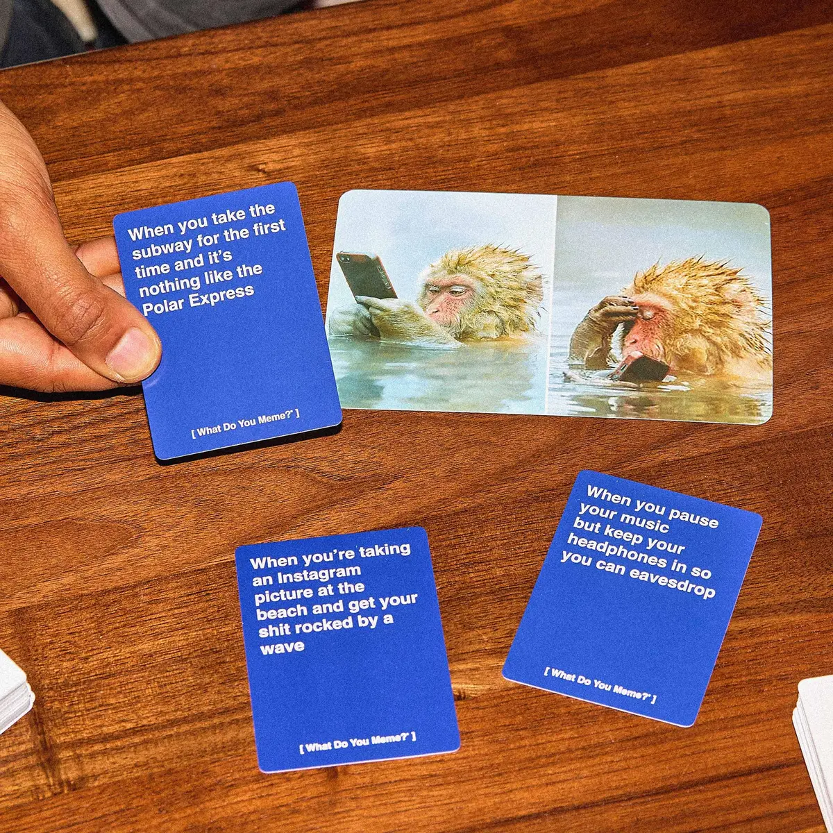WHAT DO YOU MEME? Core Game GIF Edition | Hilarious Adult Meme Card Game for Parties & Travel - view 3