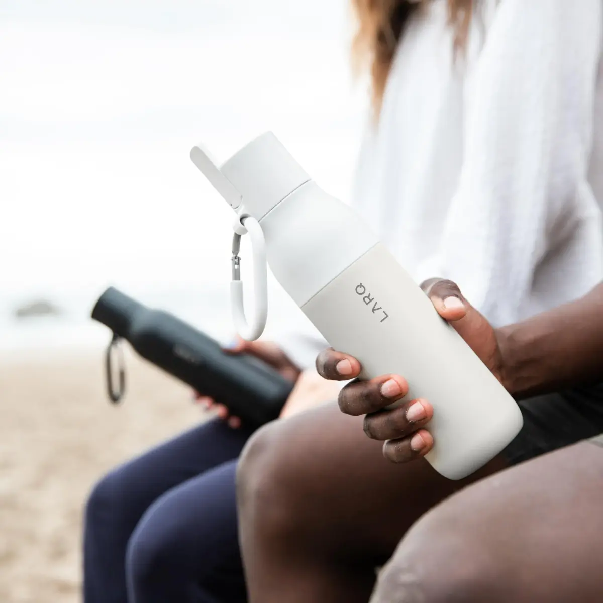 LARQ Bottle Filtered Insulated Stainless Steel Water Bottle with Filter Straw 740ml (25 oz) | Removes Chlorine, PFAS, Lead - view 6