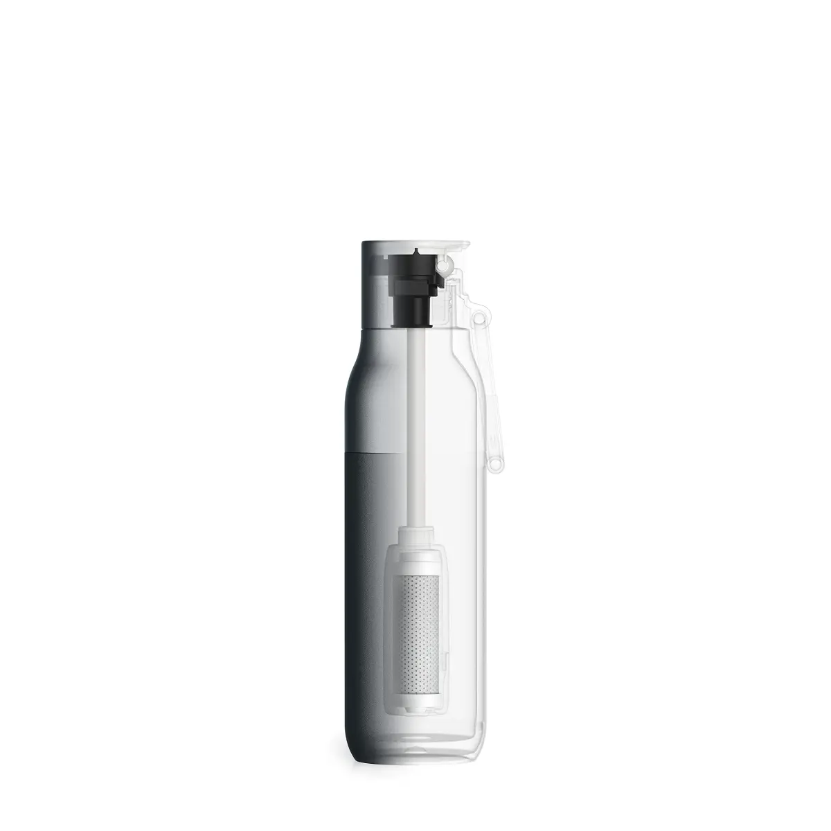 LARQ Bottle Filtered Insulated Stainless Steel Water Bottle with Filter Straw 740ml (25 oz) | Removes Chlorine, PFAS, Lead - view 2