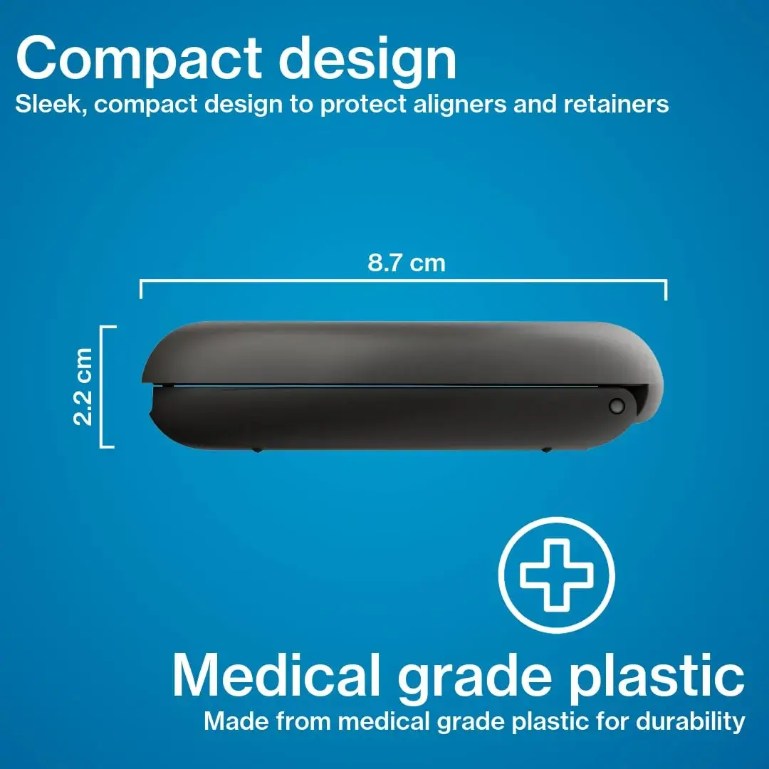 Invisalign Aligner and Retainer Case Brown Dog | Official Invisalign Storage Box - view 5