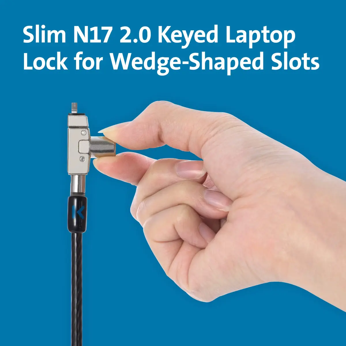 Kensington N17 2.0 Keyed Laptop Lock for Dell & Alienware K60500WW | Slim Lockhead for Thin Laptops - view 2
