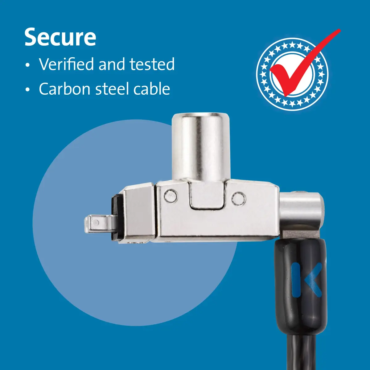 Kensington N17 2.0 Keyed Laptop Lock for Dell & Alienware K60500WW | Slim Lockhead for Thin Laptops - view 4